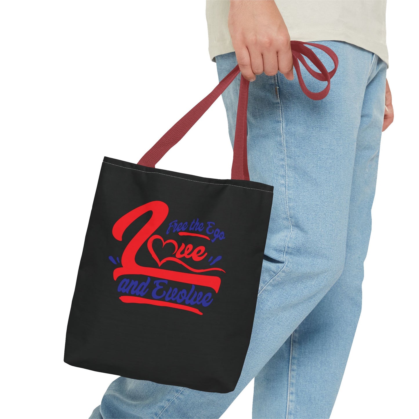 'Free the Ego, Love and Evolve' Tote Bag - Perfect for Everyday Use