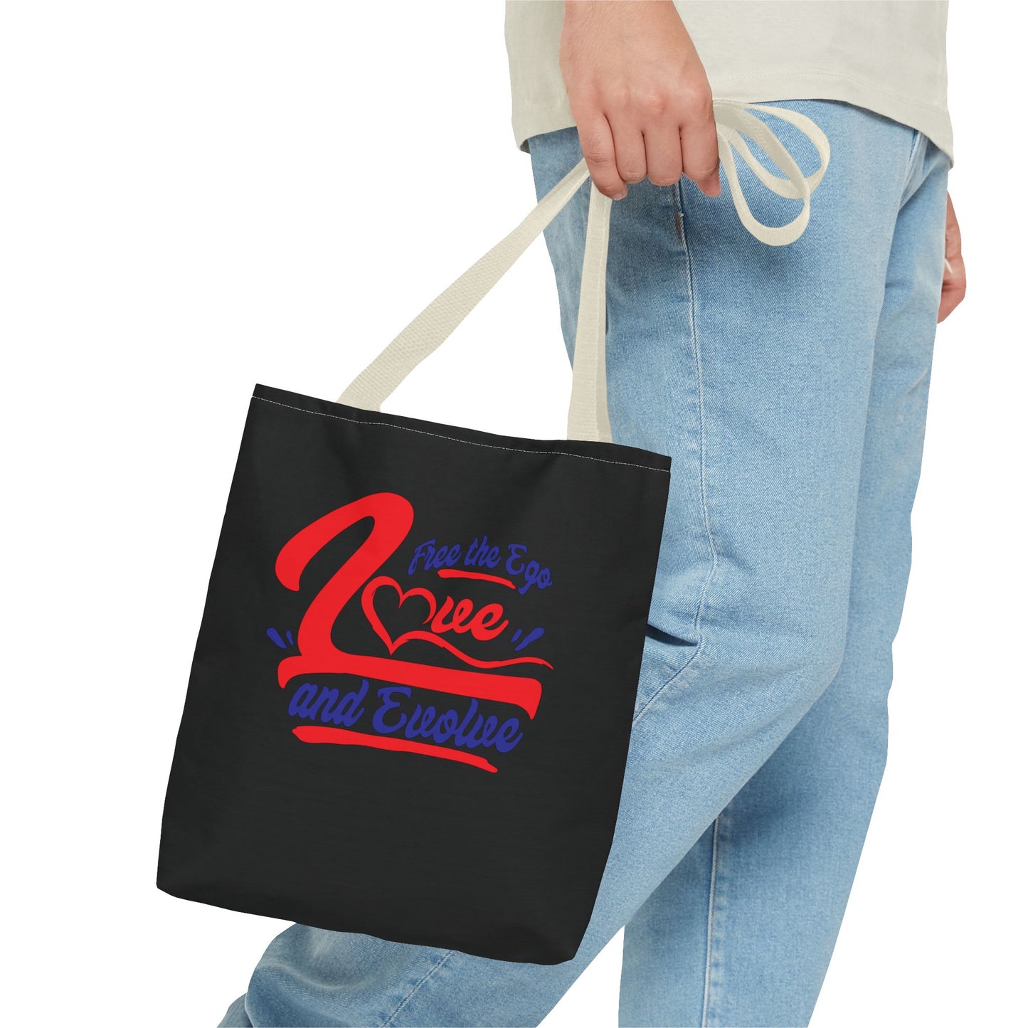 'Free the Ego, Love and Evolve' Tote Bag - Perfect for Everyday Use