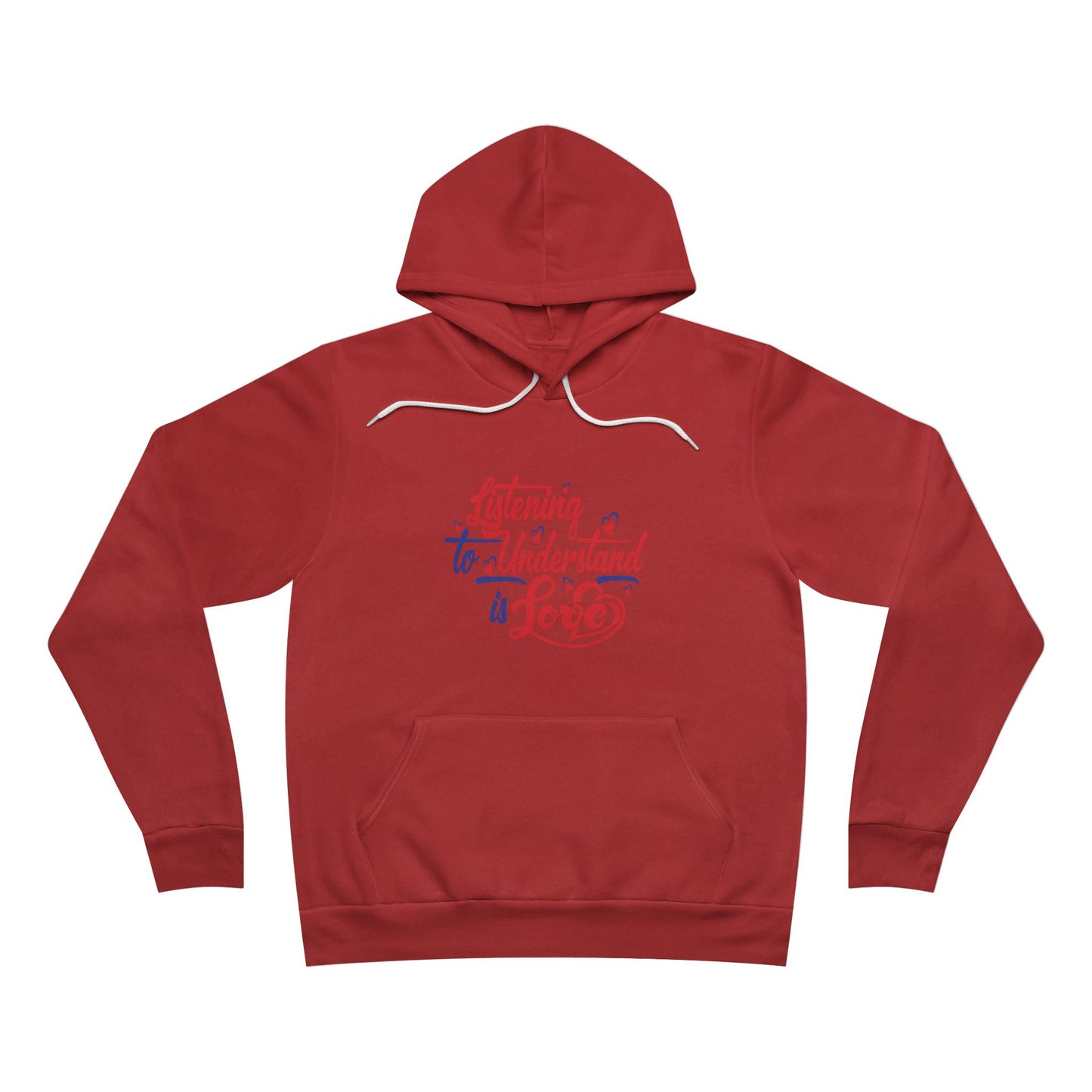 Listening to Understand Unisex Hoodie - Love Theme Pullover