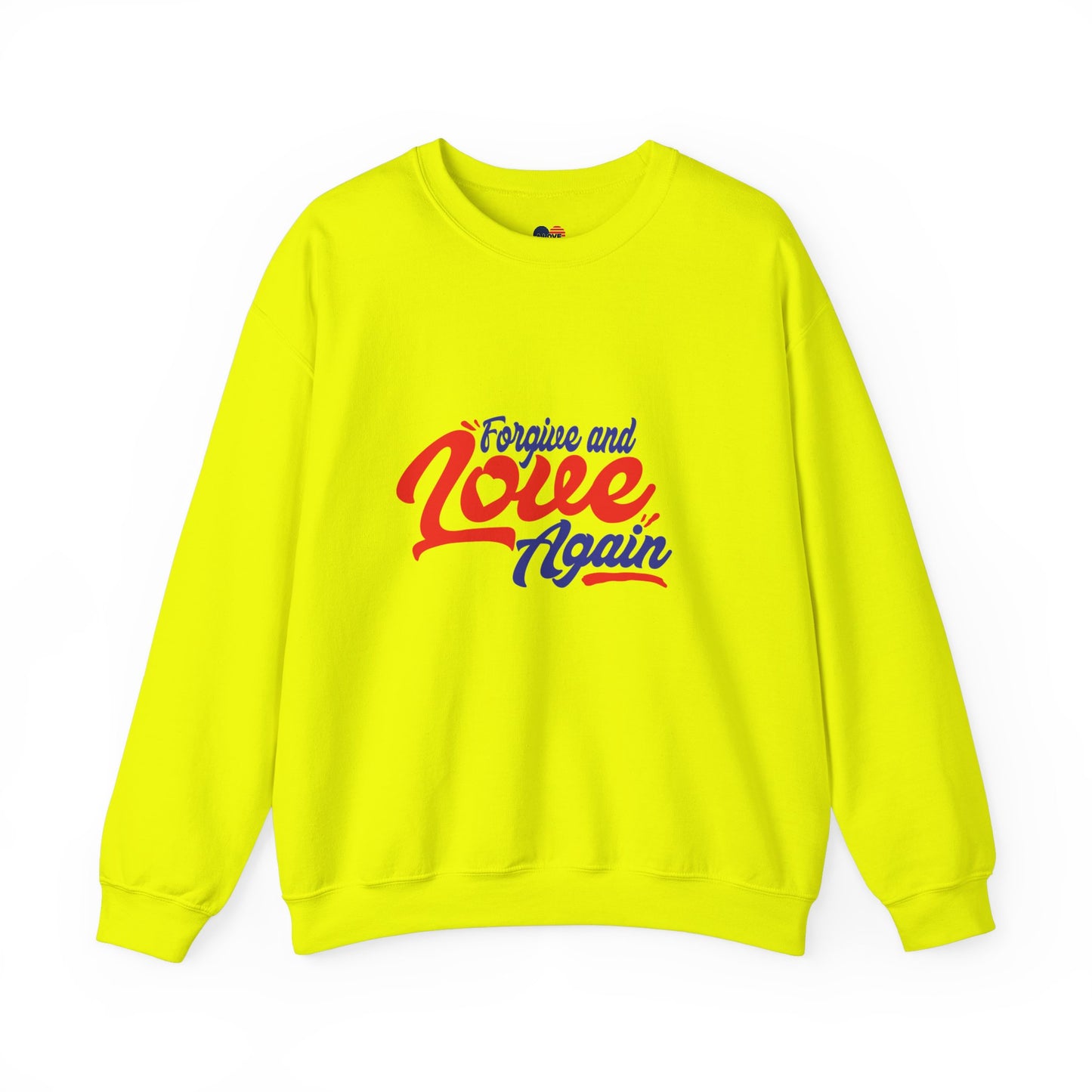 Copy of Forgive and Love Again Unisex Crewneck Sweatshirt - Cozy Affirmation Apparel