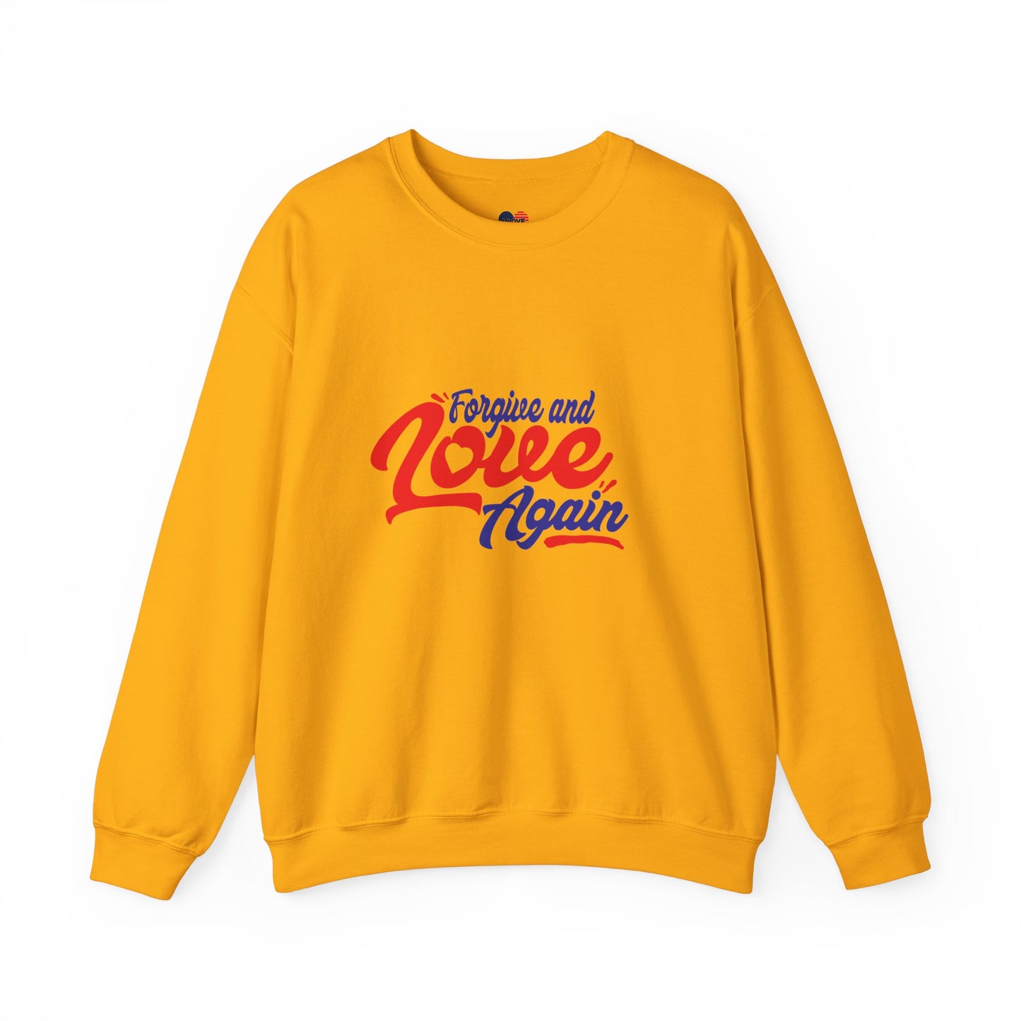 Copy of Forgive and Love Again Unisex Crewneck Sweatshirt - Cozy Affirmation Apparel
