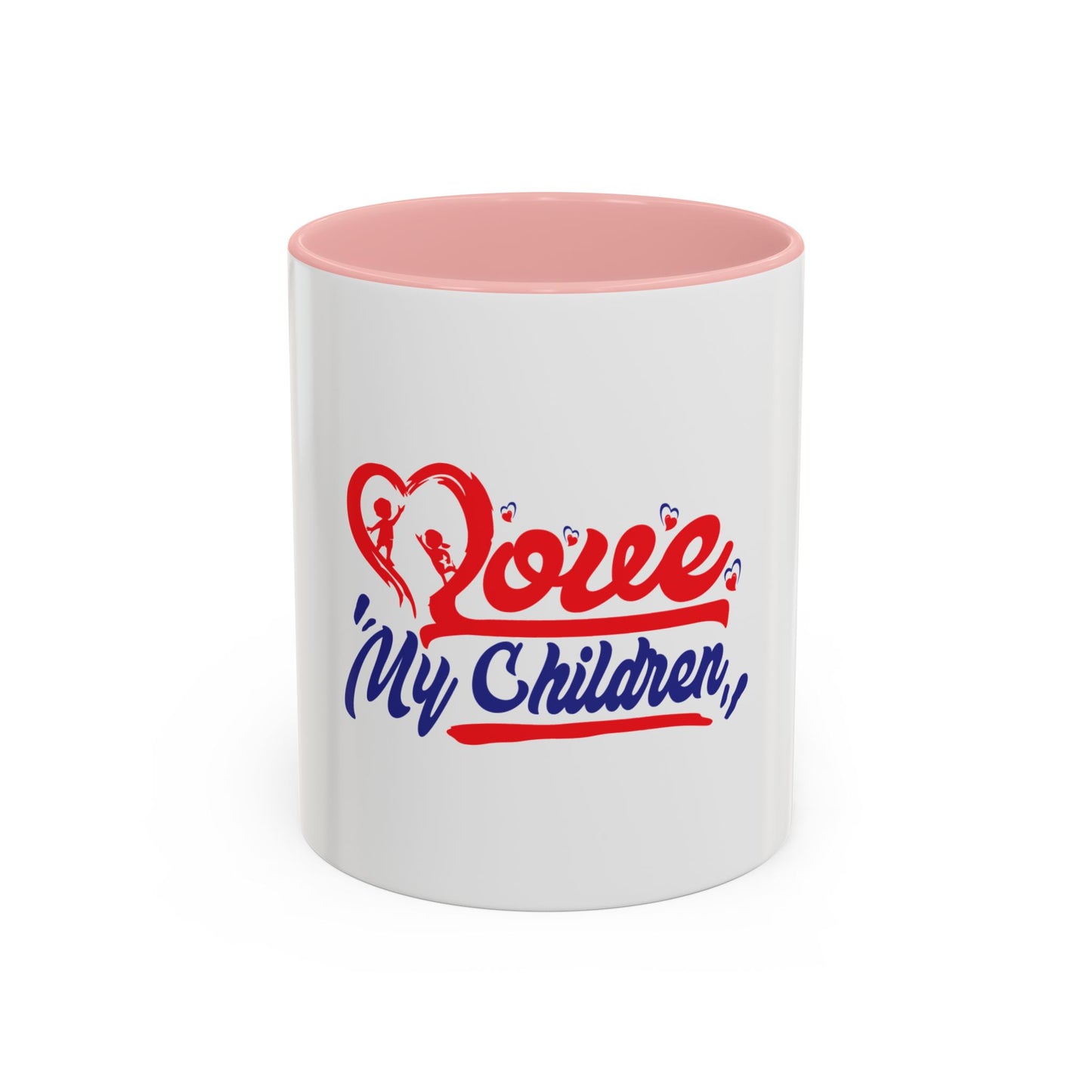 Love My Children Accent Coffee Mug – Perfect Gift for Moms