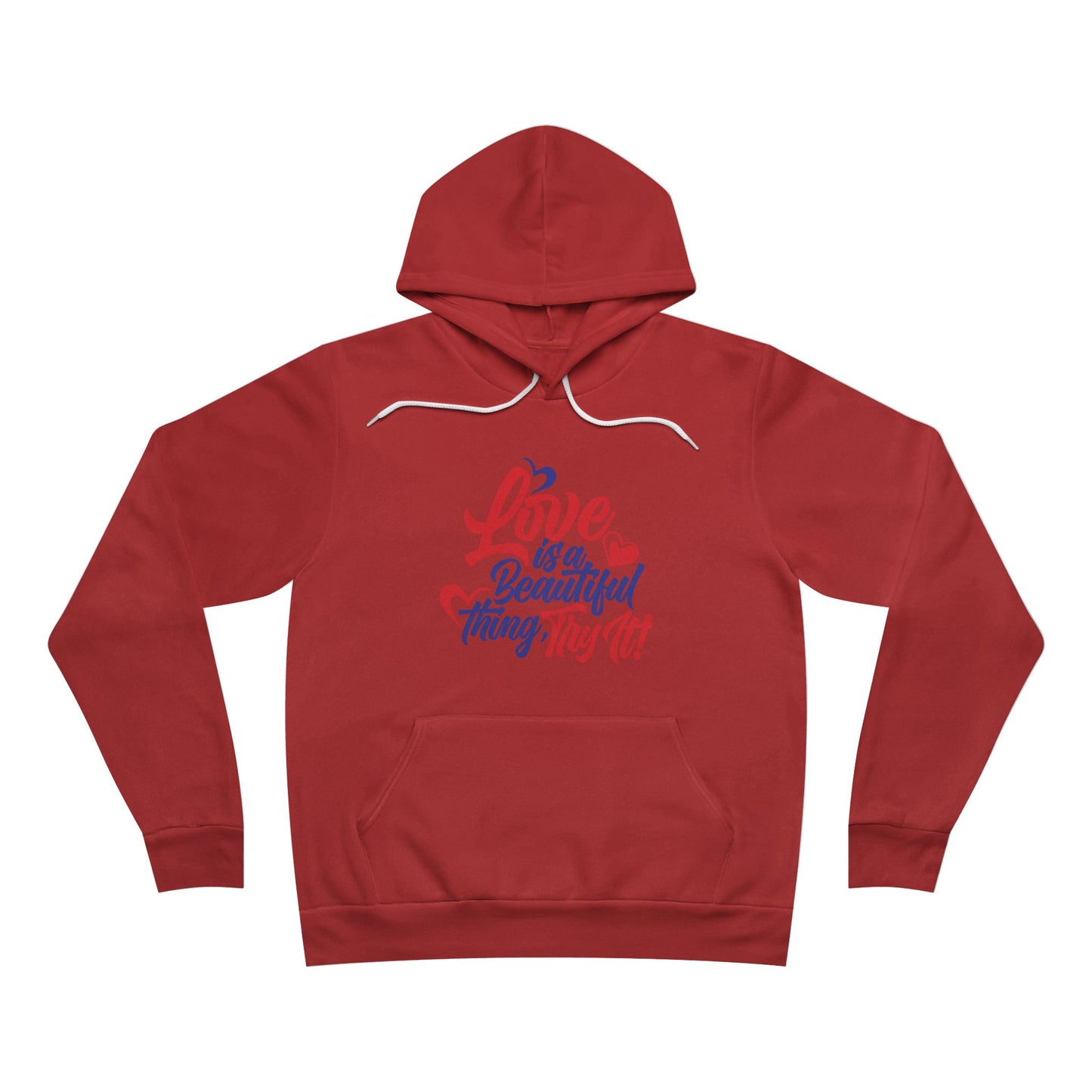 Love is a Beautiful Thing Hoodie - Unisex Pullover for Couples and Celebrations