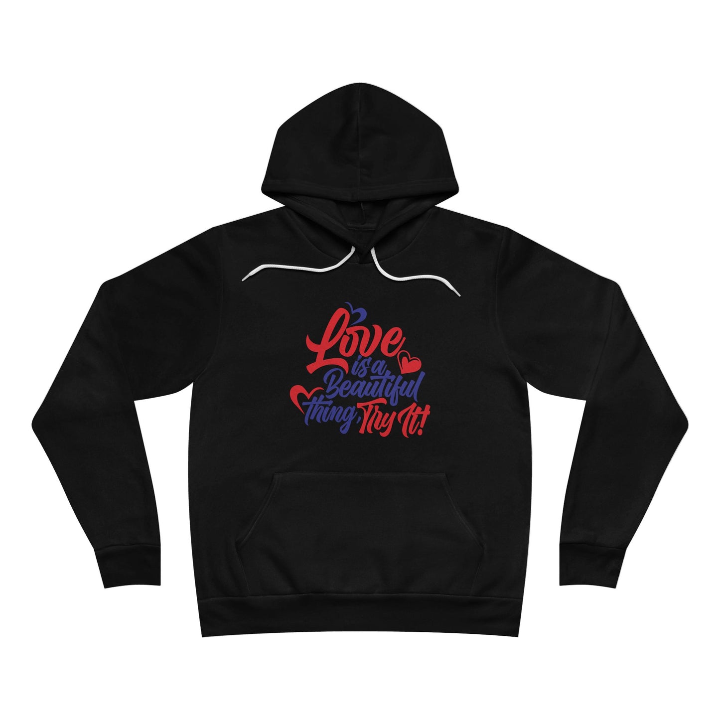 Love is a Beautiful Thing Hoodie - Unisex Pullover for Couples and Celebrations