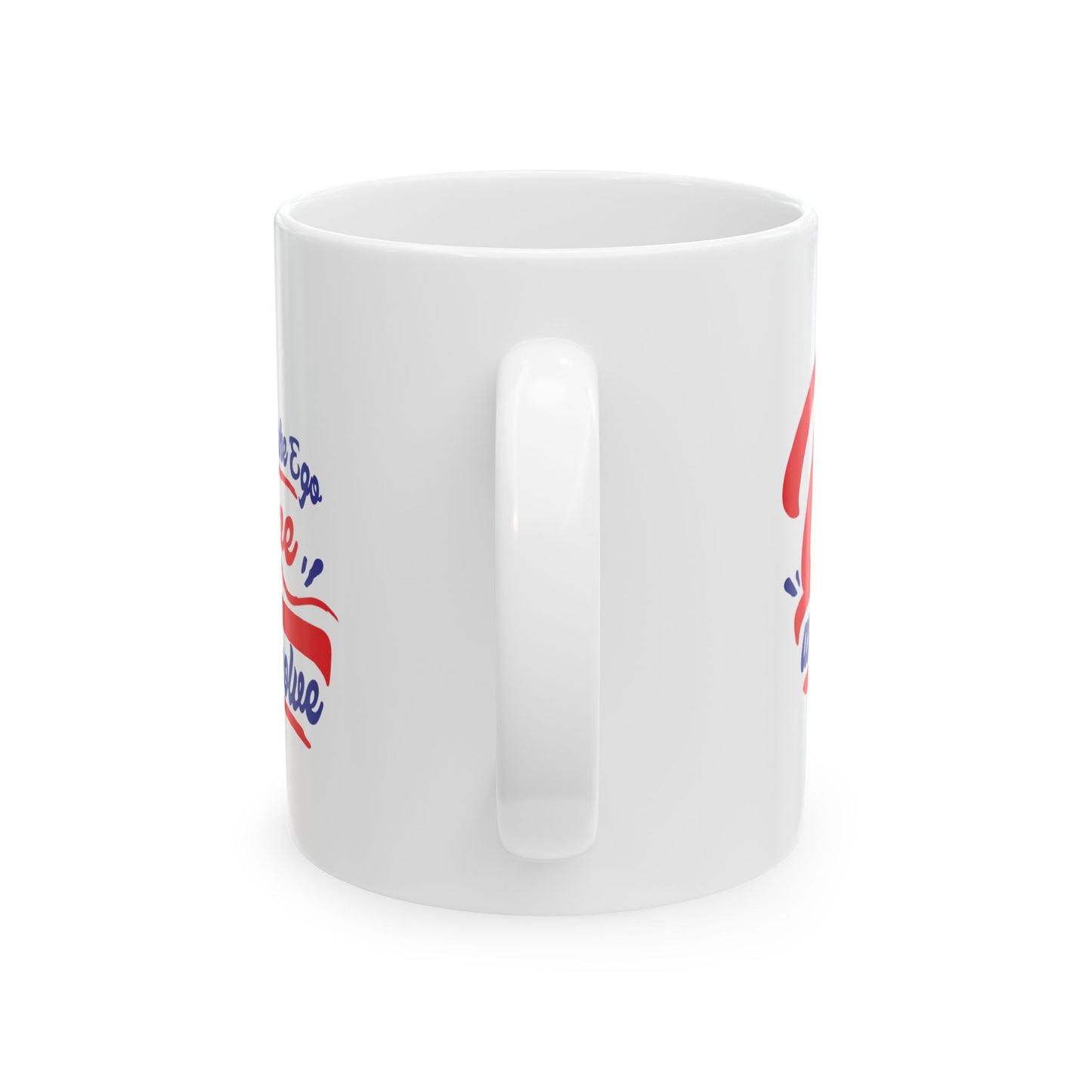 Free The Ego - Love an Evolve 11oz & 15oz, Motivational Coffee Cup for Everyday Joy