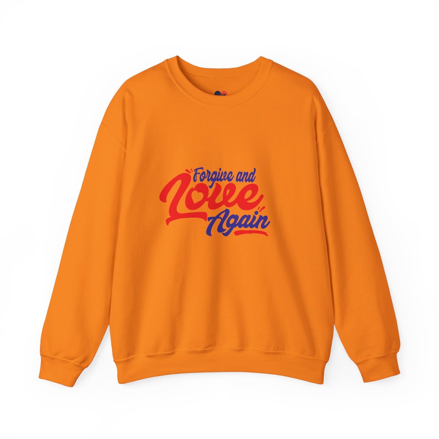 Copy of Forgive and Love Again Unisex Crewneck Sweatshirt - Cozy Affirmation Apparel