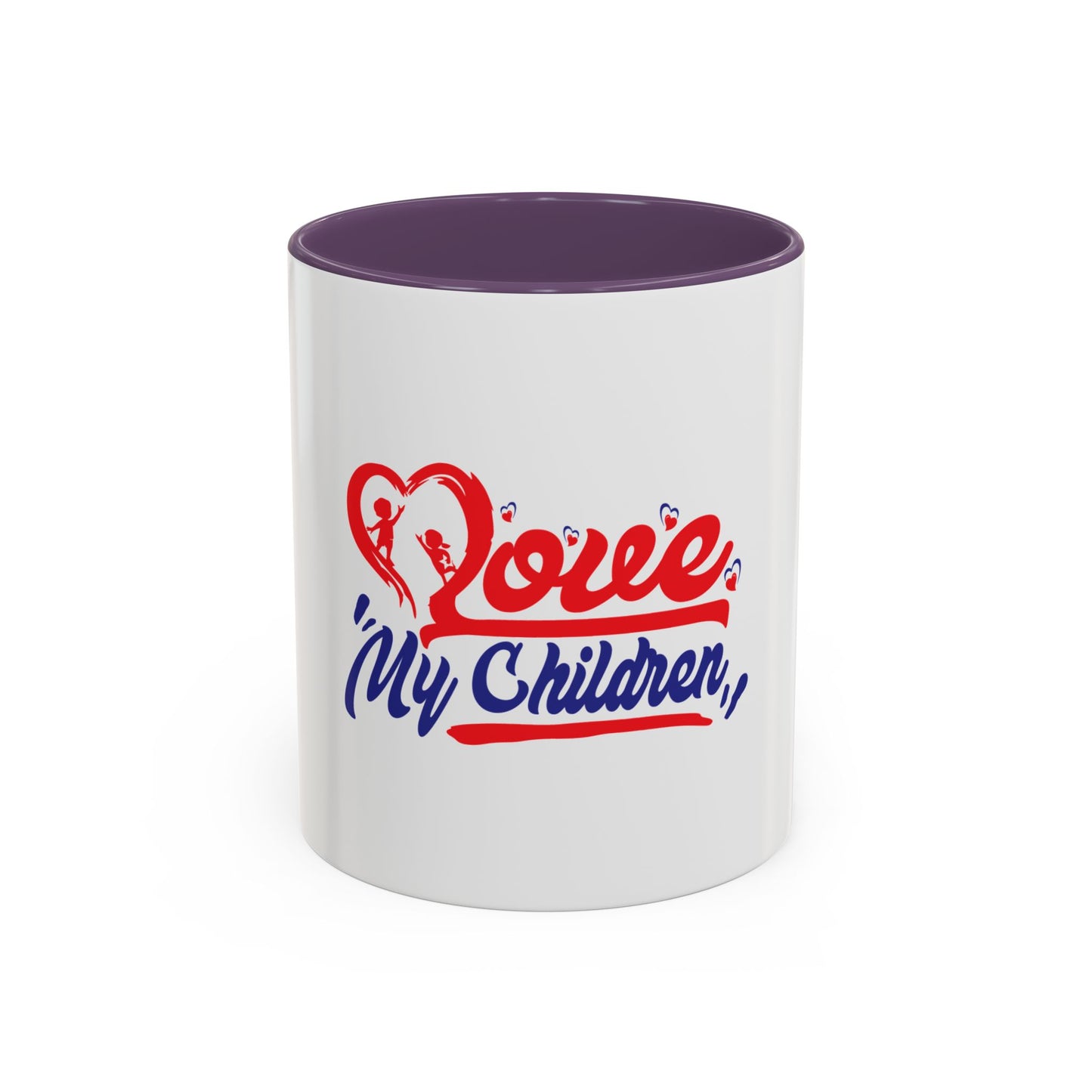 Love My Children Accent Coffee Mug – Perfect Gift for Moms