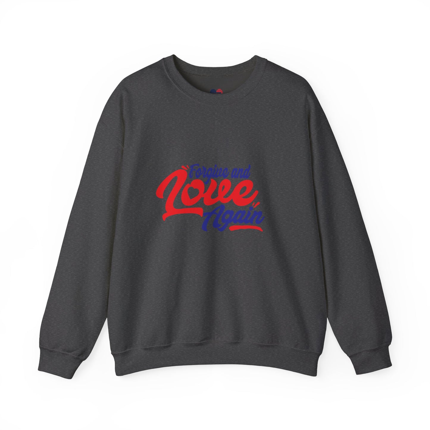 Copy of Forgive and Love Again Unisex Crewneck Sweatshirt - Cozy Affirmation Apparel