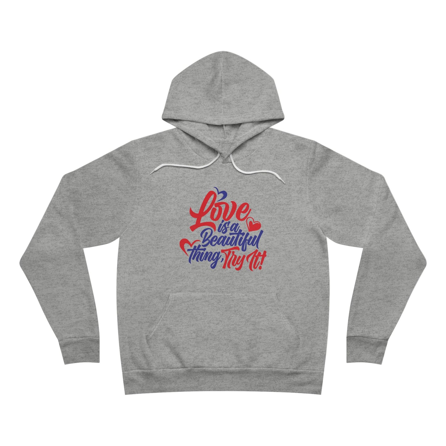 Love is a Beautiful Thing Hoodie - Unisex Pullover for Couples and Celebrations