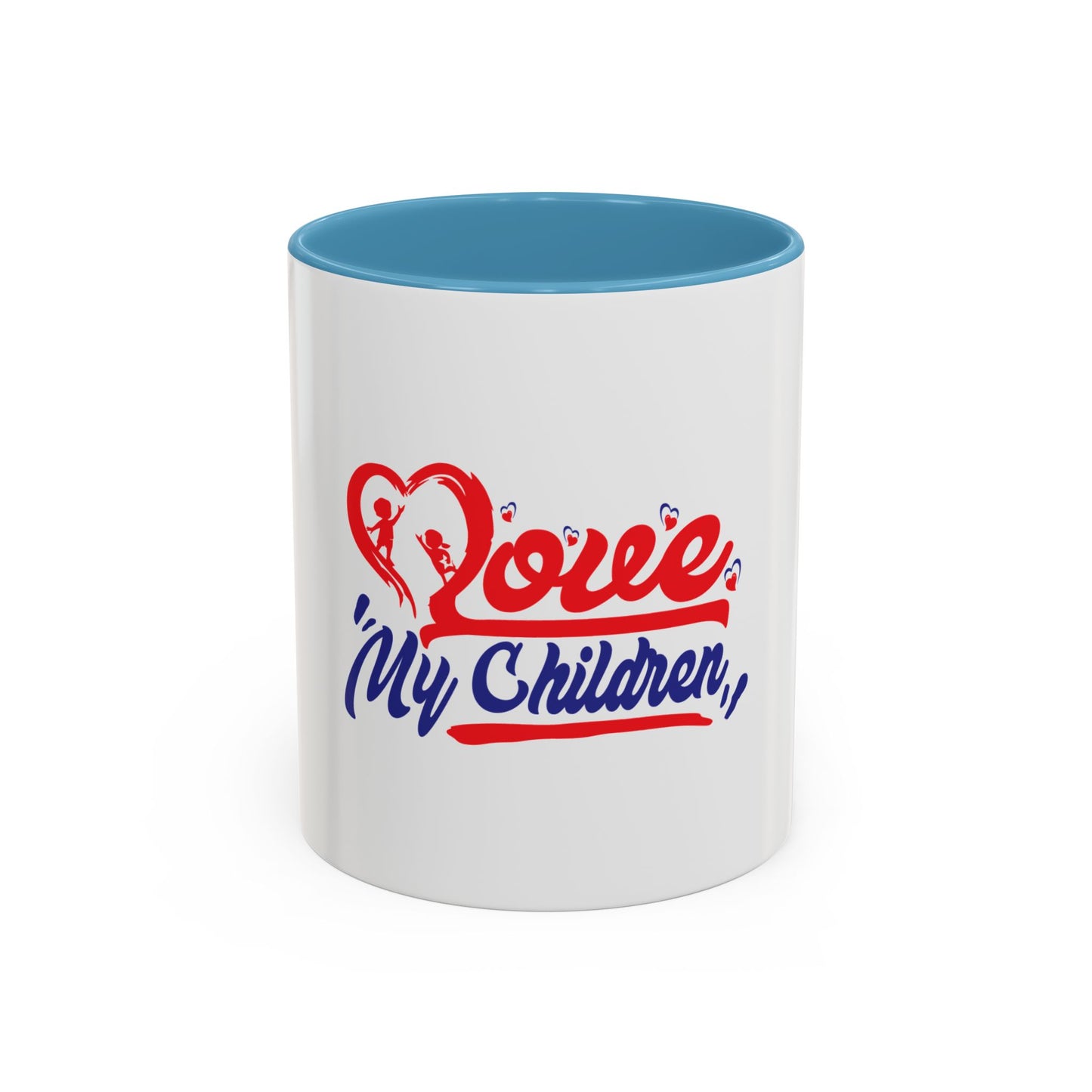 Love My Children Accent Coffee Mug – Perfect Gift for Moms