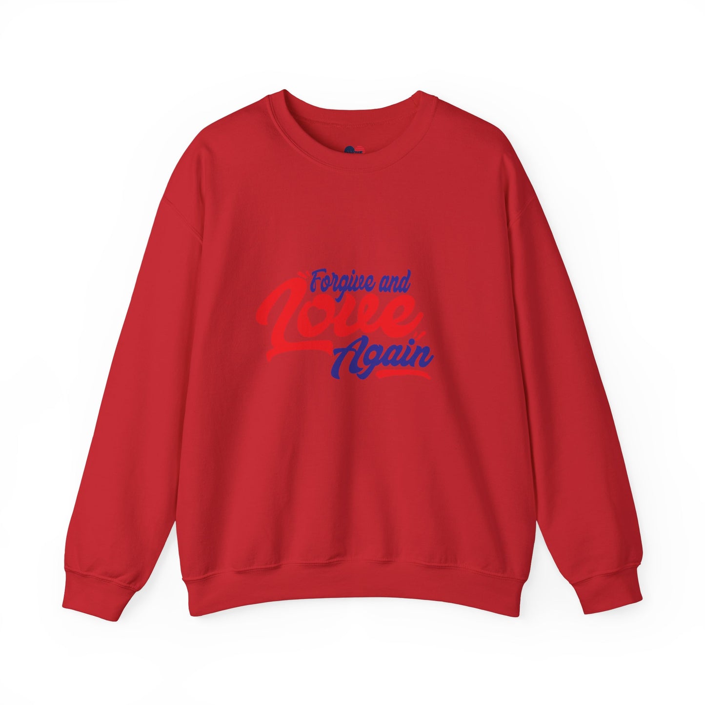 Copy of Forgive and Love Again Unisex Crewneck Sweatshirt - Cozy Affirmation Apparel