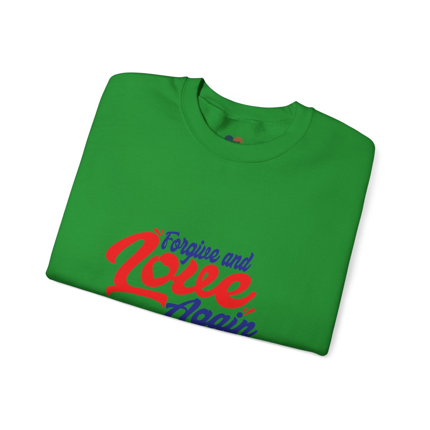 Copy of Forgive and Love Again Unisex Crewneck Sweatshirt - Cozy Affirmation Apparel