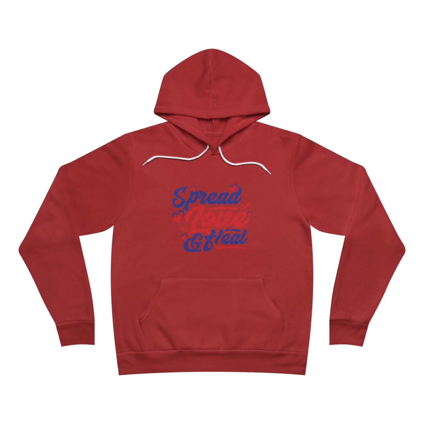 Spread Love & Heal Hoodie - Cozy Unisex Pullover for Positivity and Comfort