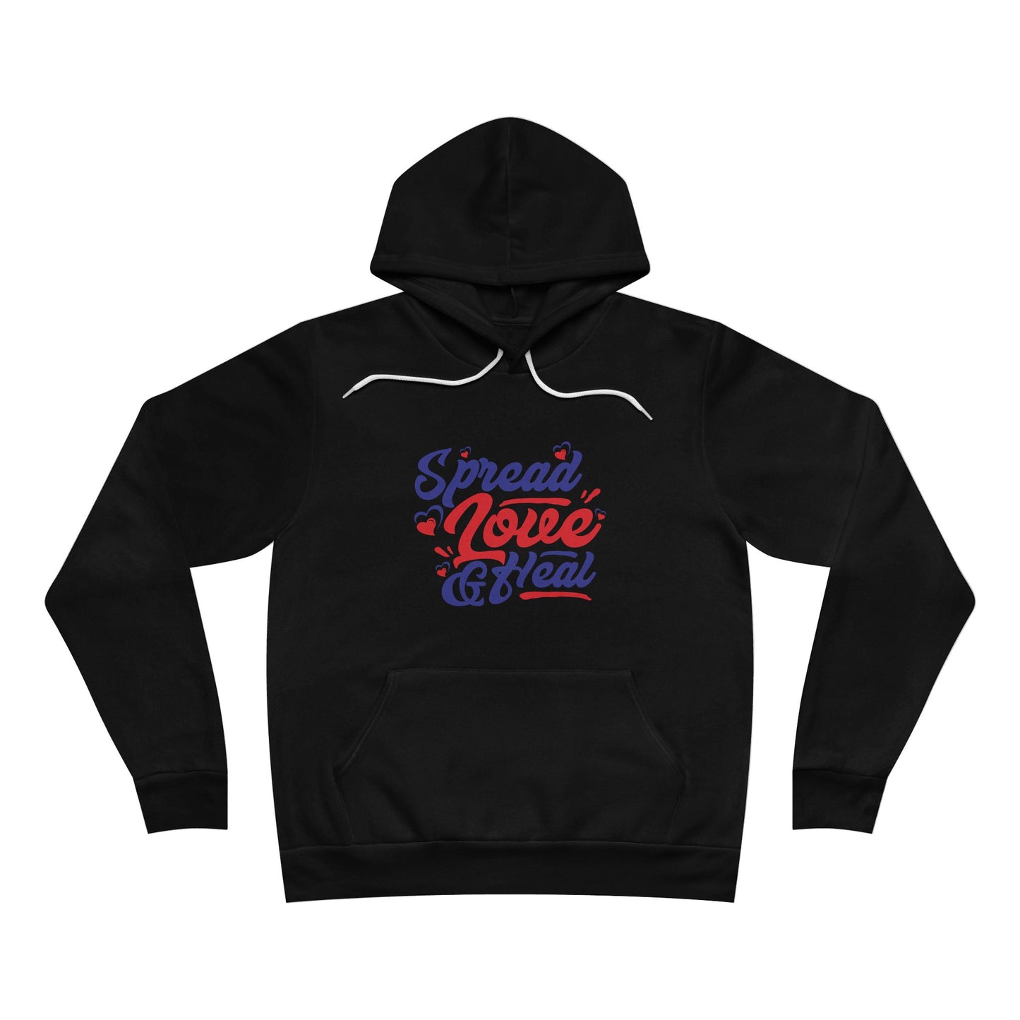Spread Love & Heal Hoodie - Cozy Unisex Pullover for Positivity and Comfort