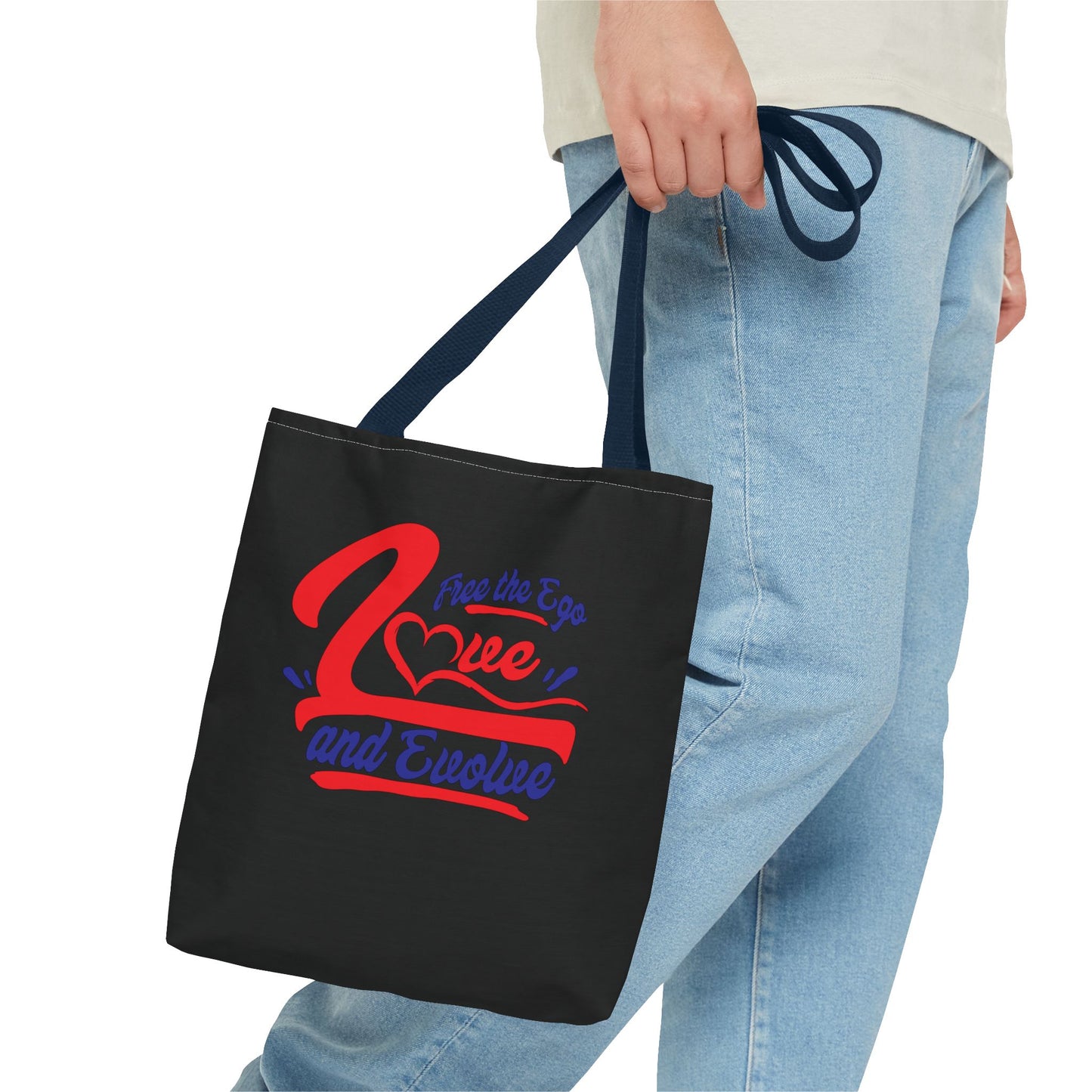 'Free the Ego, Love and Evolve' Tote Bag - Perfect for Everyday Use