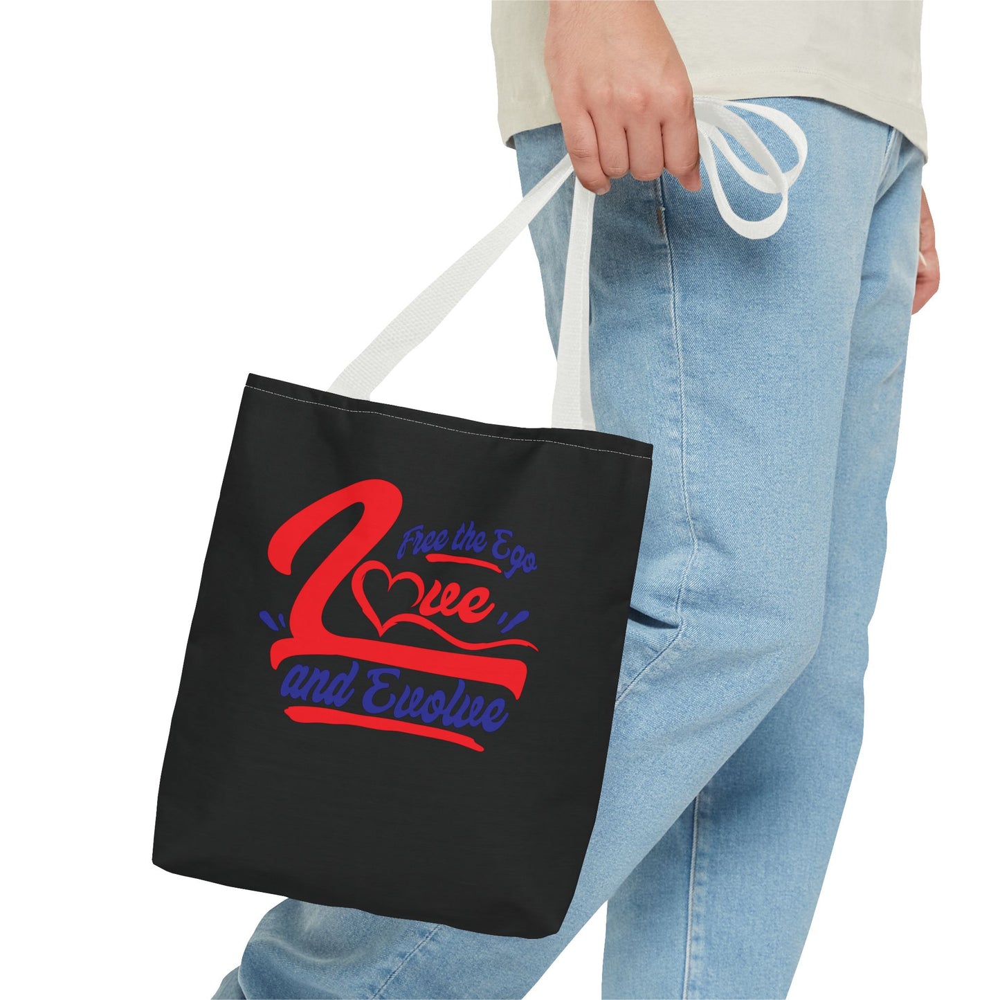 'Free the Ego, Love and Evolve' Tote Bag - Perfect for Everyday Use