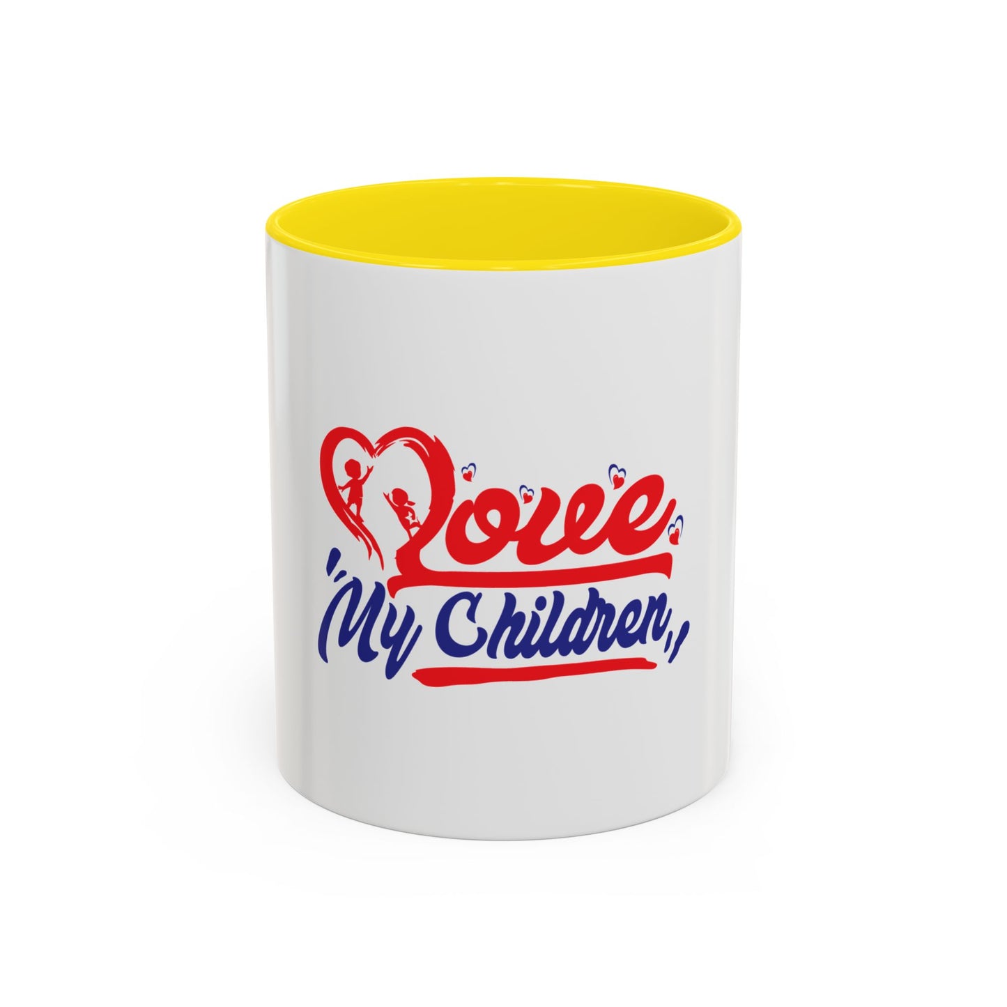 Love My Children Accent Coffee Mug – Perfect Gift for Moms
