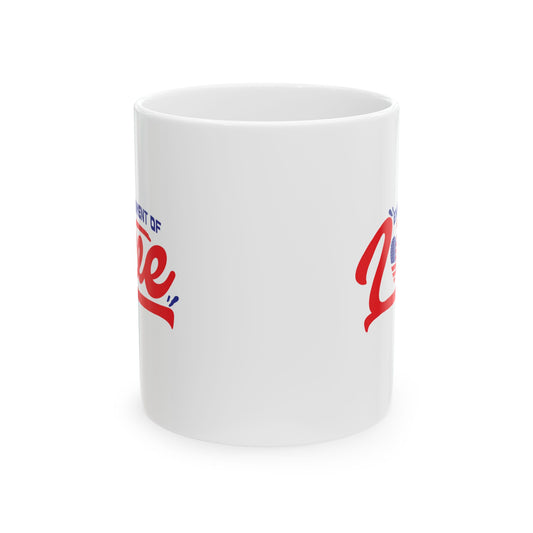 Environment of love  11oz & 15oz, Motivational Coffee Cup for Everyday Joy